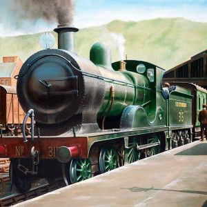 Wainwright E-class loco at Dover Priory Station in 1925
