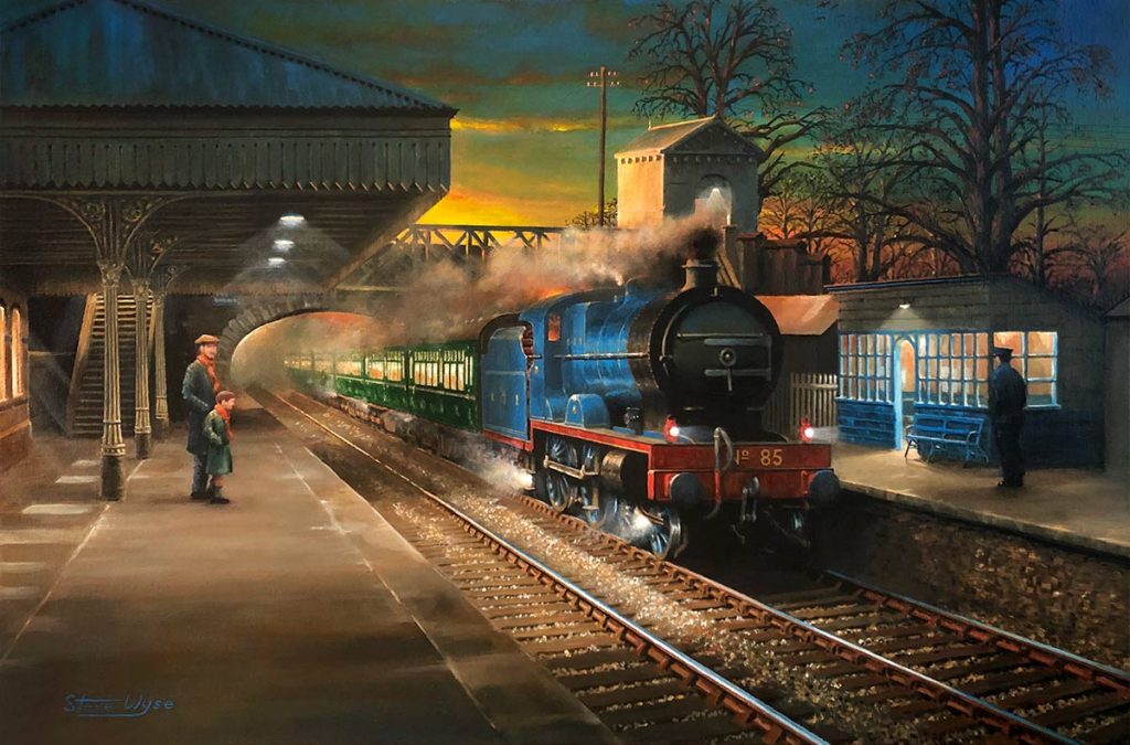 No. 85 Merlin at Malahide Station, Ireland