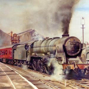 Nottingham Victoria station in 1964