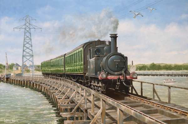 Hayling Billy - Hayling Island branch train in 1963