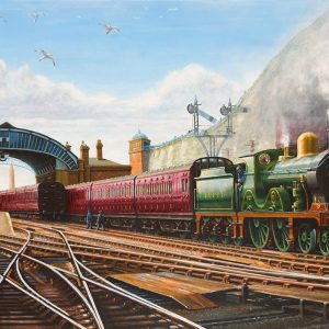 Wainwright D-class leaves Ramsgate Harbour Station in 1911