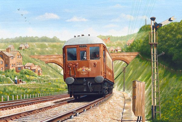 The Brighton Belle London to Brighton Electric Pullman Train.