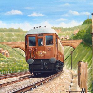 The Brighton Belle London to Brighton Electric Pullman Train.