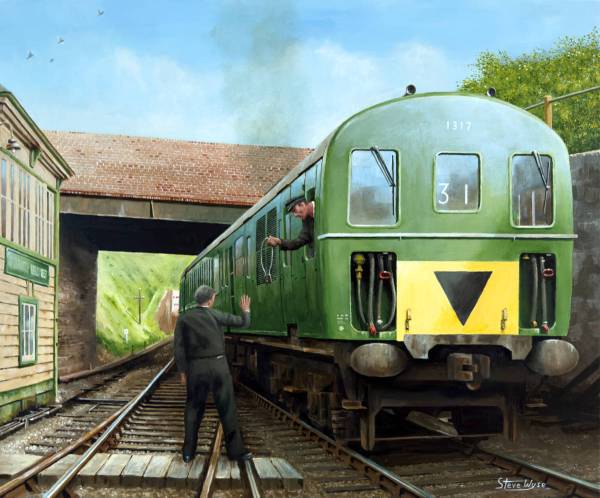 Spa Valley Railway diesel number 1317