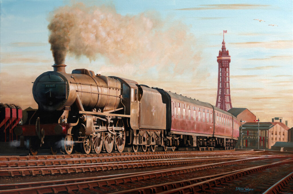 Blackpool station in 1963