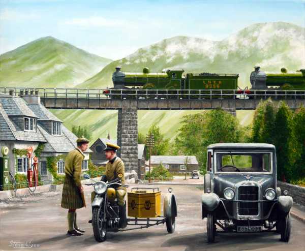 Crianlarich on the West Highland Line Railway