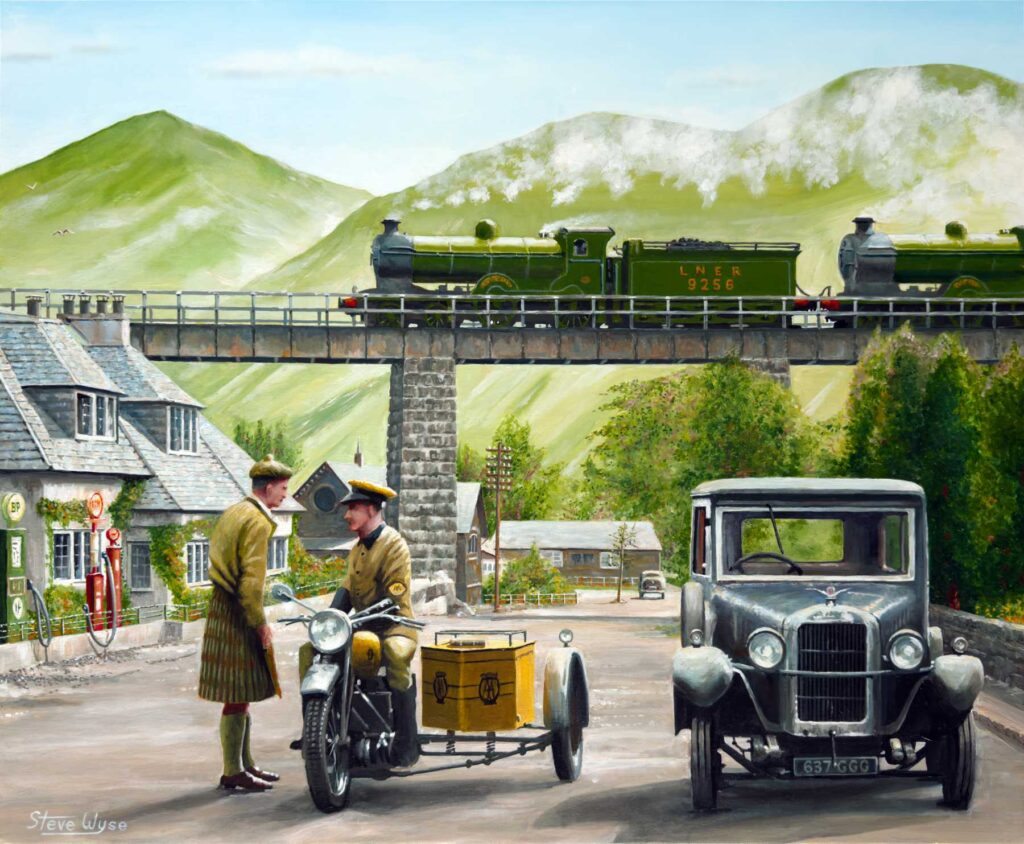 Crianlarich on the West Highland Line Railway