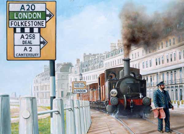 Dover seafront railway